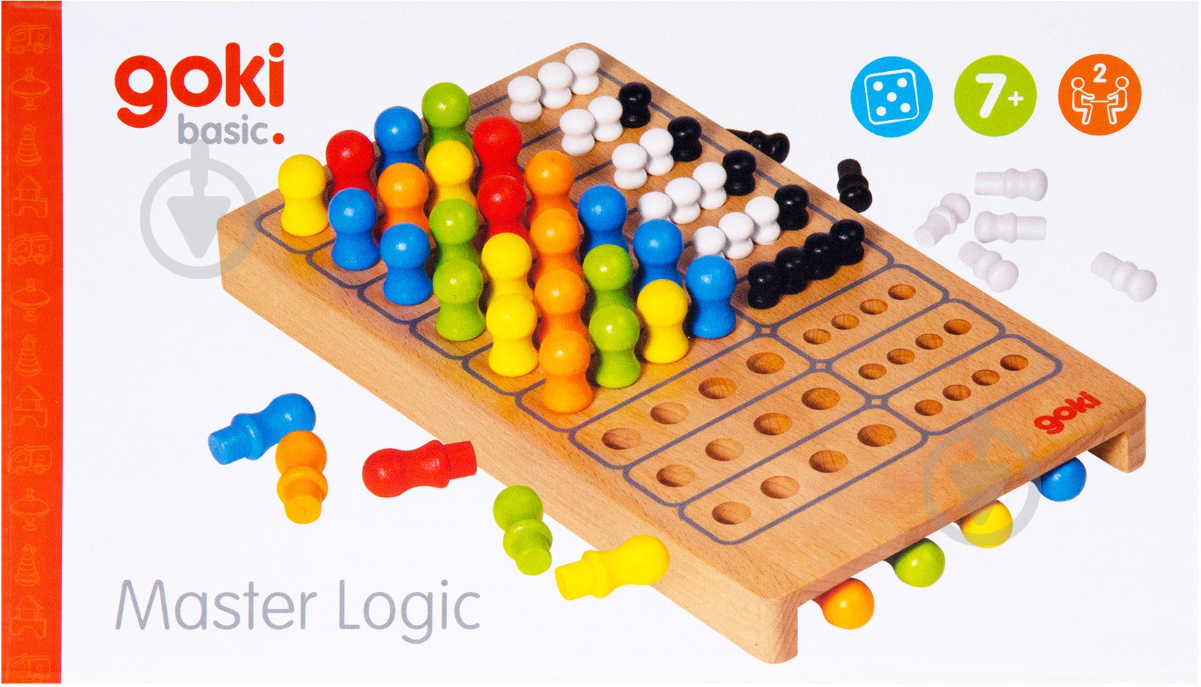 Гра настільна GoKi Майстер логіки 56708 - фото 1 Гра настільна GoKi Майстер логіки 56708 - фото 1