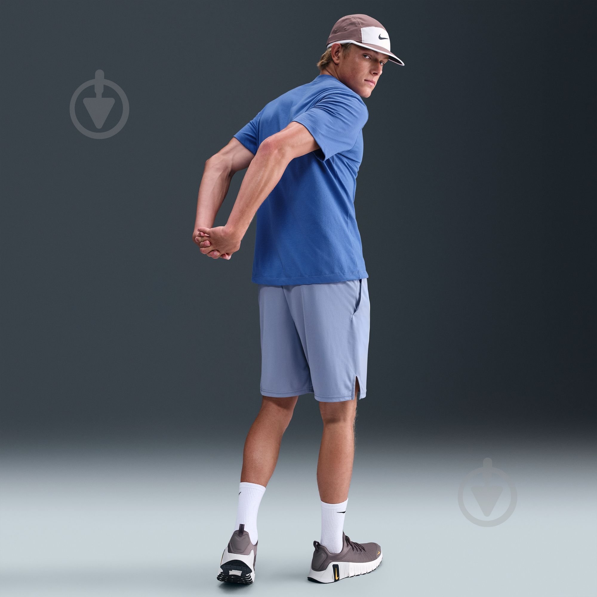 Футболка Nike M NK DF TEE DFC CREW SOLID AR6029-411 р.L голубой - фото 6 Футболка Nike M NK DF TEE DFC CREW SOLID AR6029-411 р.L голубой - фото 6