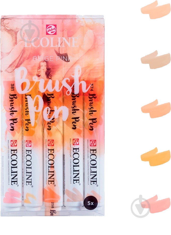 Набор кистей Ecoline Talens Brushpen Royal 11509911 разноцветный - фото 1