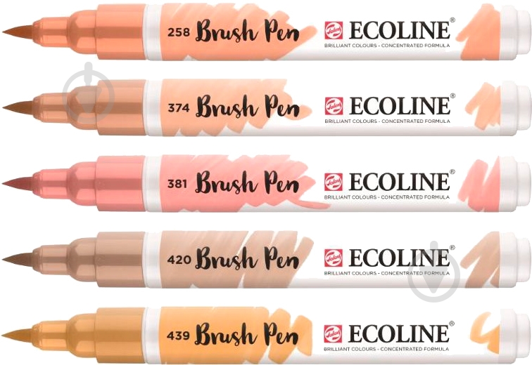 Набор кистей Ecoline Talens Brushpen Royal 11509911 разноцветный - фото 2