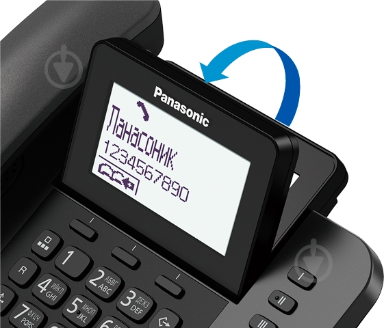 Телефон Panasonic KX-TGF320UCM Black - фото 2