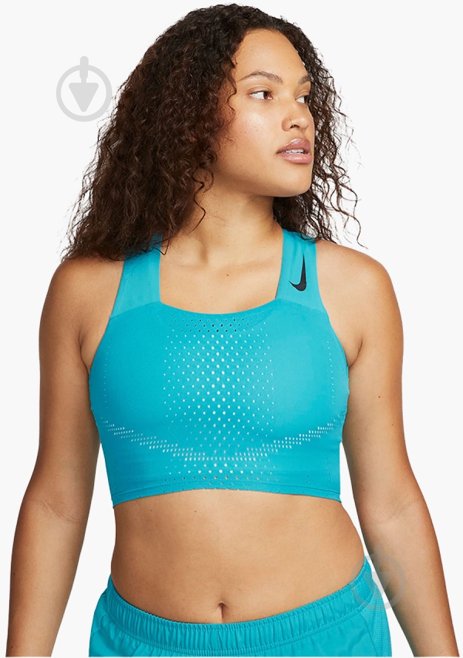 ᐉ Топ Nike Dri-FIT ADV AeroSwift DM8728-443 р.L голубой • Купить