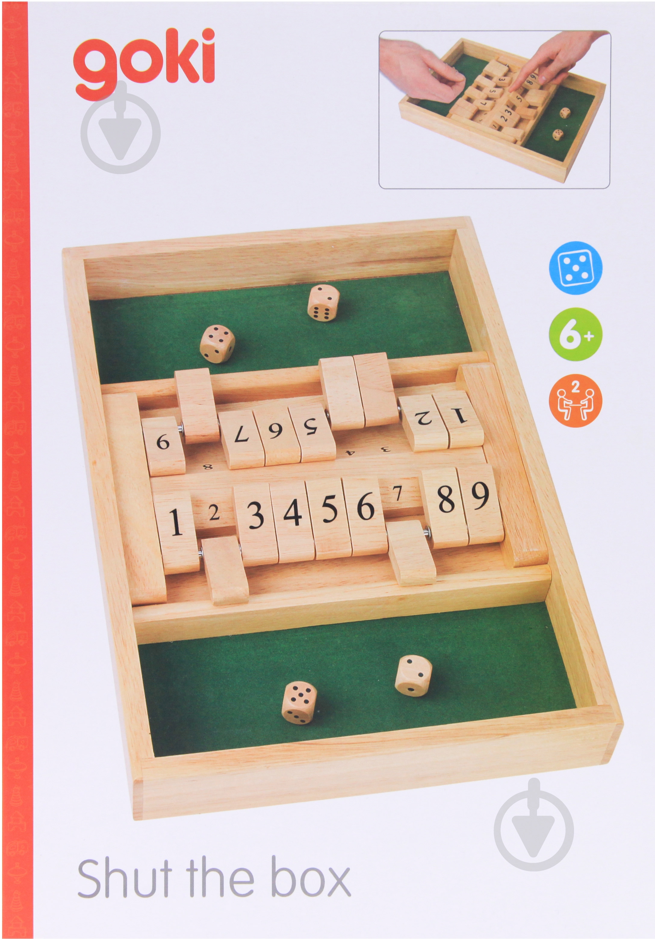 Гра настільна GoKi Майстер підрахунку для двох 56897 - фото 1