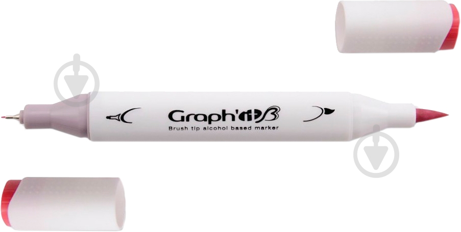 Маркер двусторонний Graph'it Brushmarker GI85125 азалия - фото 1 Маркер двусторонний Graph'it Brushmarker GI85125 азалия - фото 1
