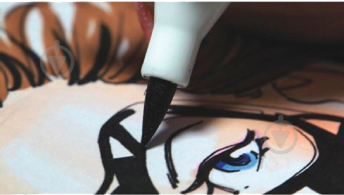 Маркер двусторонний Graph'it Brushmarker GI85125 азалия - фото 2 Маркер двусторонний Graph'it Brushmarker GI85125 азалия - фото 2