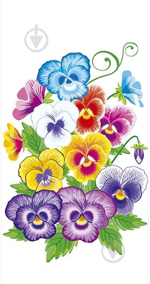 Салфетки столовые Luxy Салфетка Luxy mini в ассортименте 33х33 см 10 шт. - фото 1