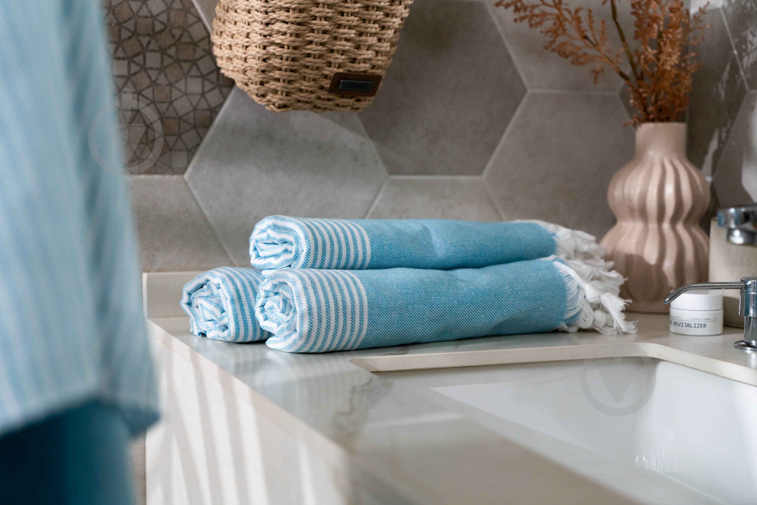 Рушник SPA 90x180 см аква Ardesto - фото 8 Рушник SPA 90x180 см аква Ardesto - фото 8