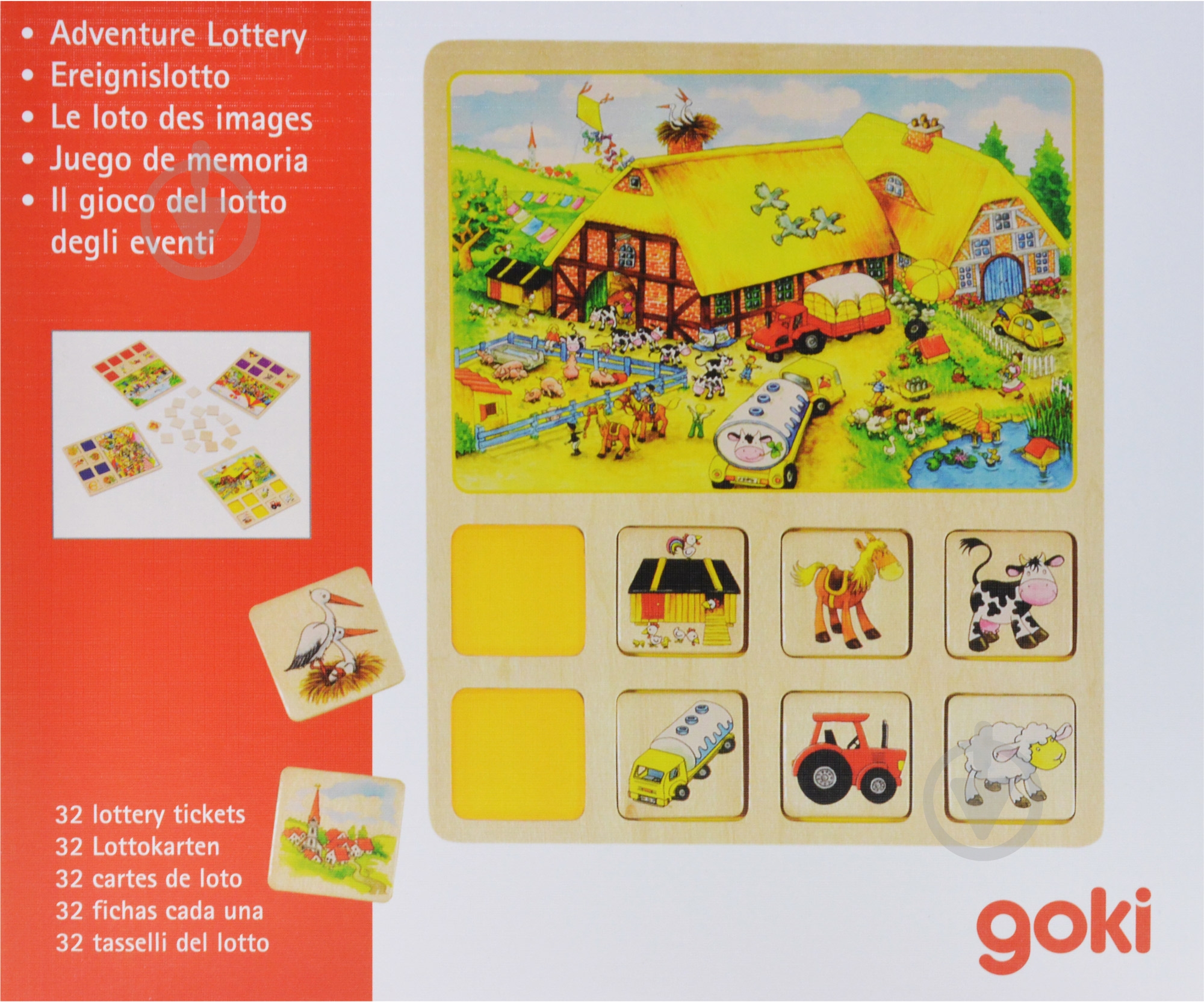 Игра настольная GoKi Наш маленький город 56740 - фото 1 Игра настольная GoKi Наш маленький город 56740 - фото 1