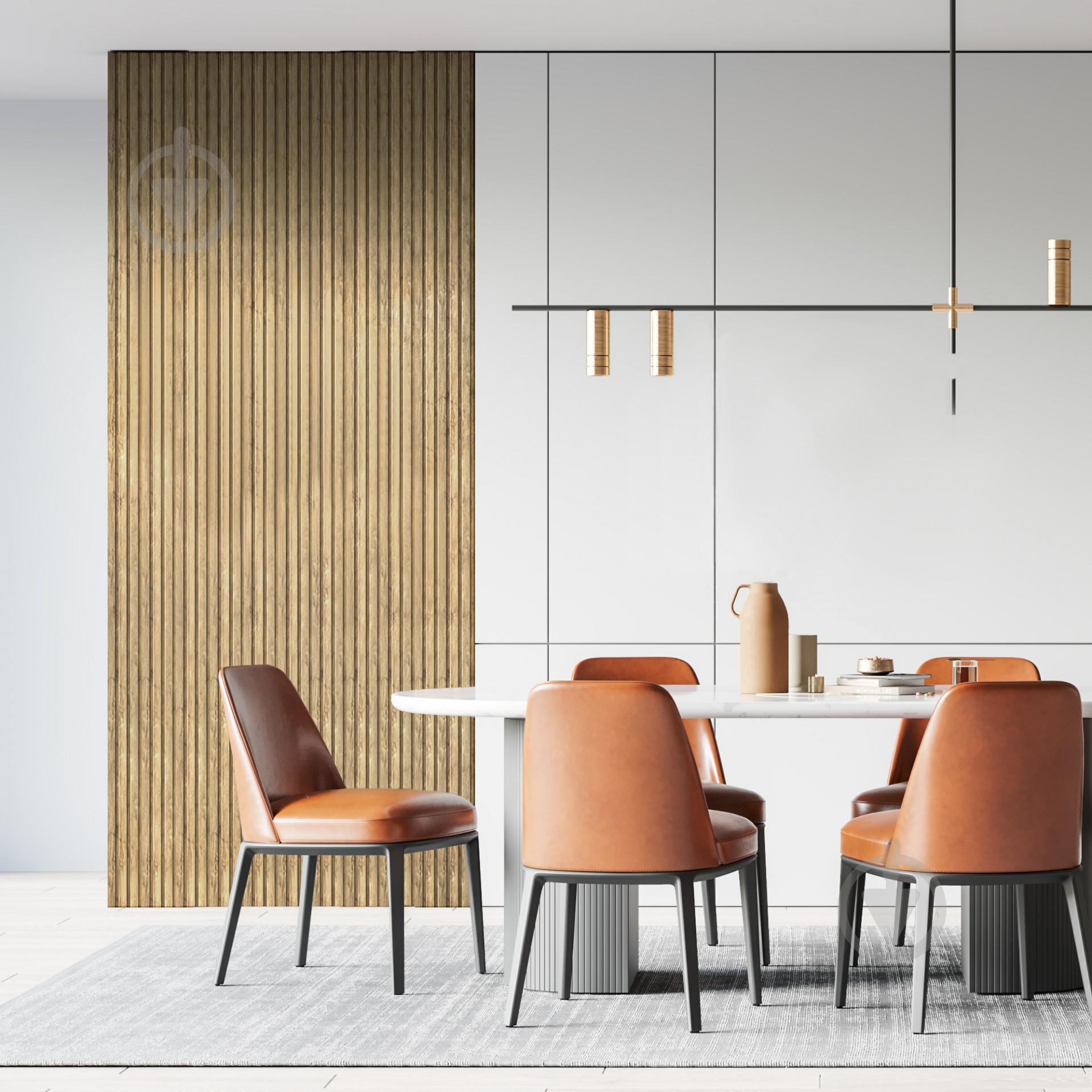 Реечная панель MARCO decor 12011-122-SP коричневое дерево 120х11х2900 мм (0,34 кв.м) - фото 5