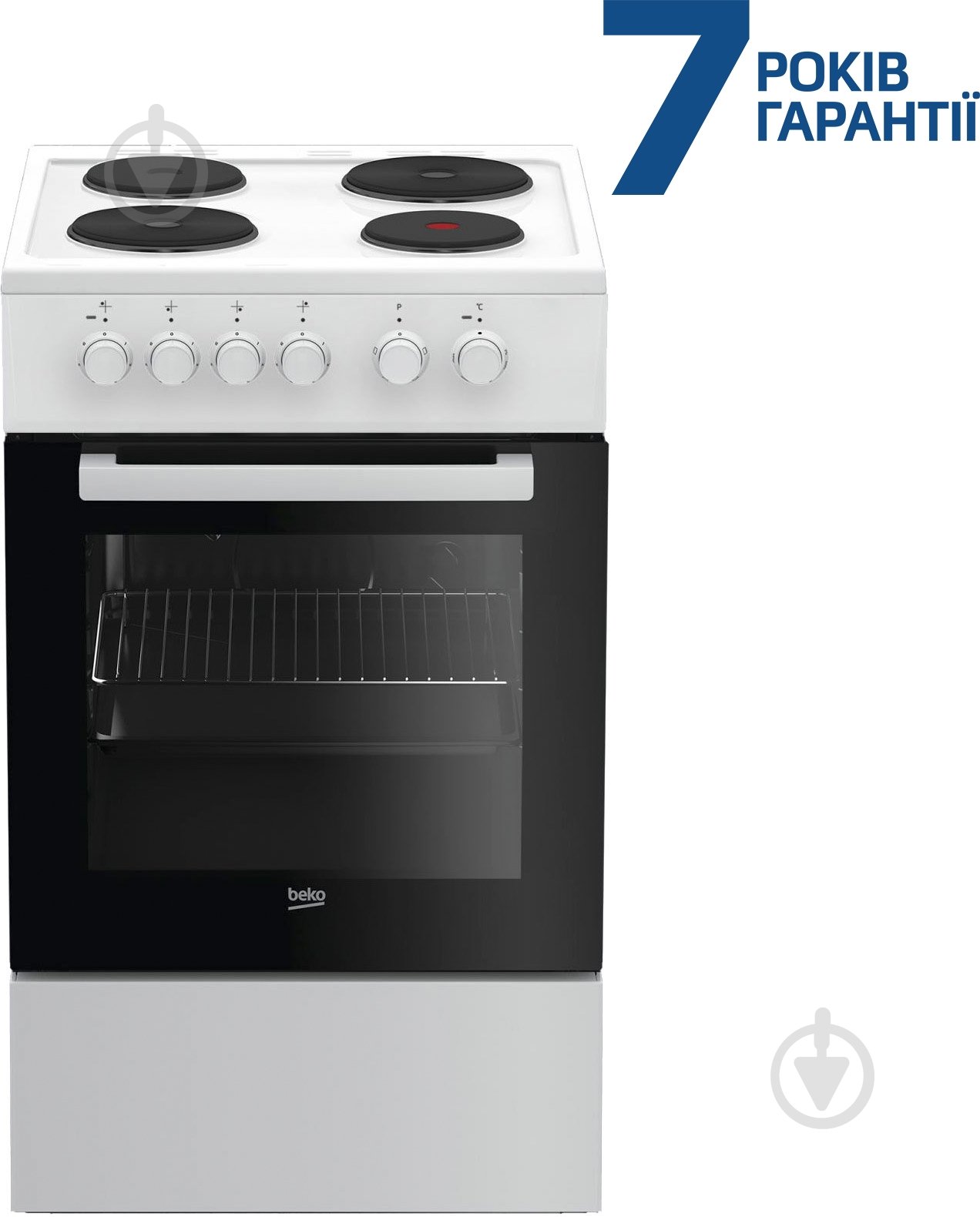 Плита електрична Beko FSS56000GW - фото 1