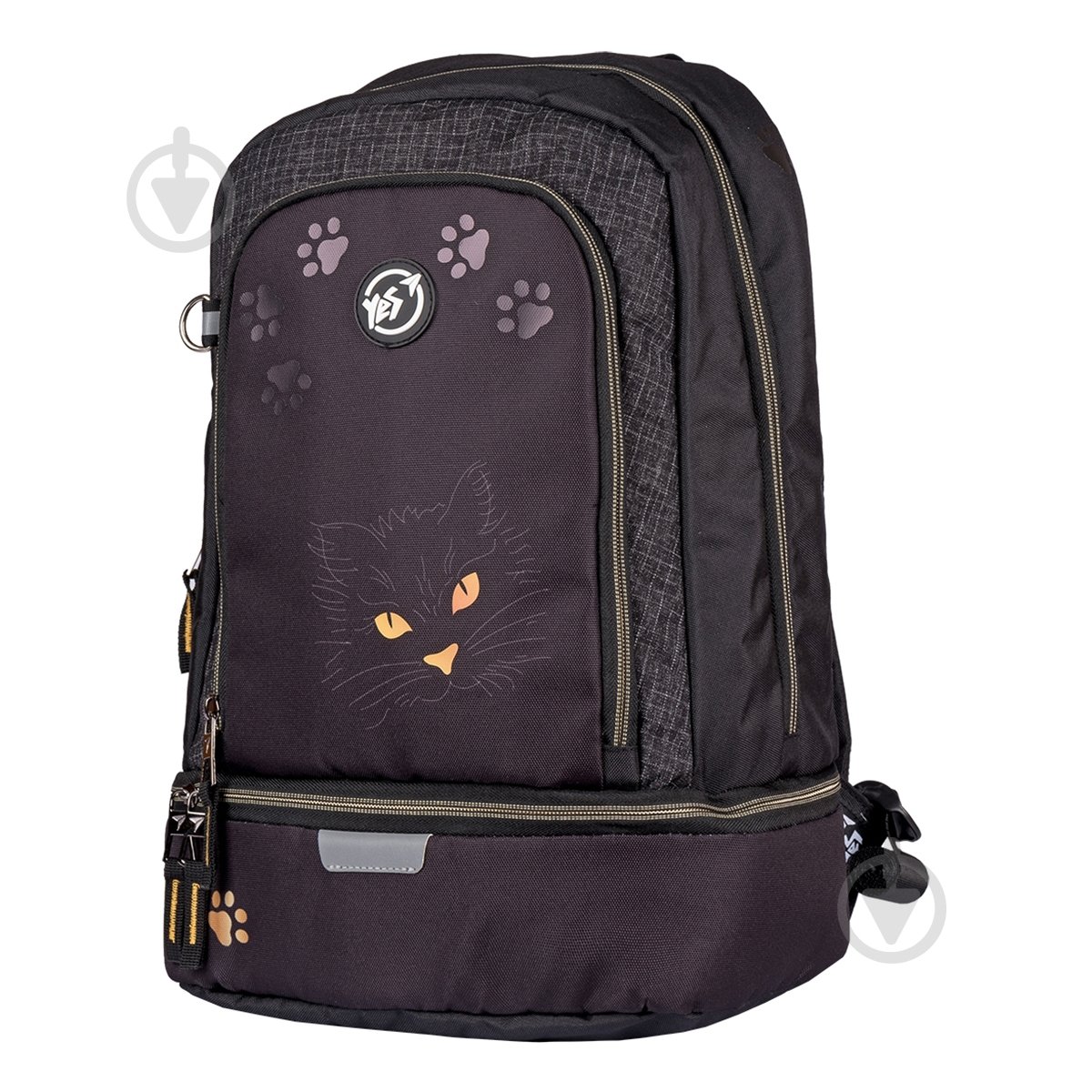 Рюкзак YES TS-79 Cats черный - фото 1