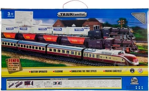 Потяг Fenfa з цистернами 1601A-3A - фото 3