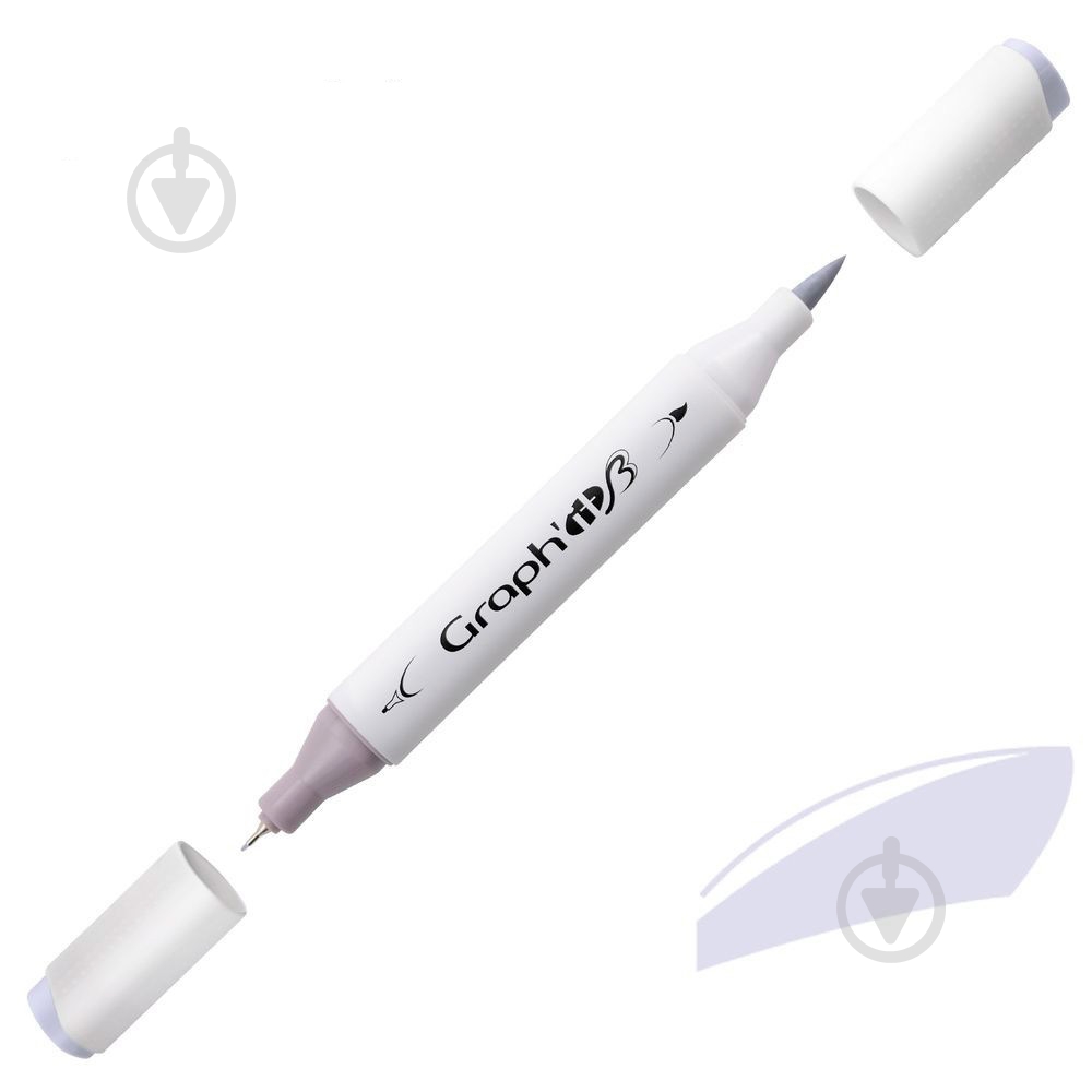 Маркер двусторонний Graph'it GI86110 вода - фото 1