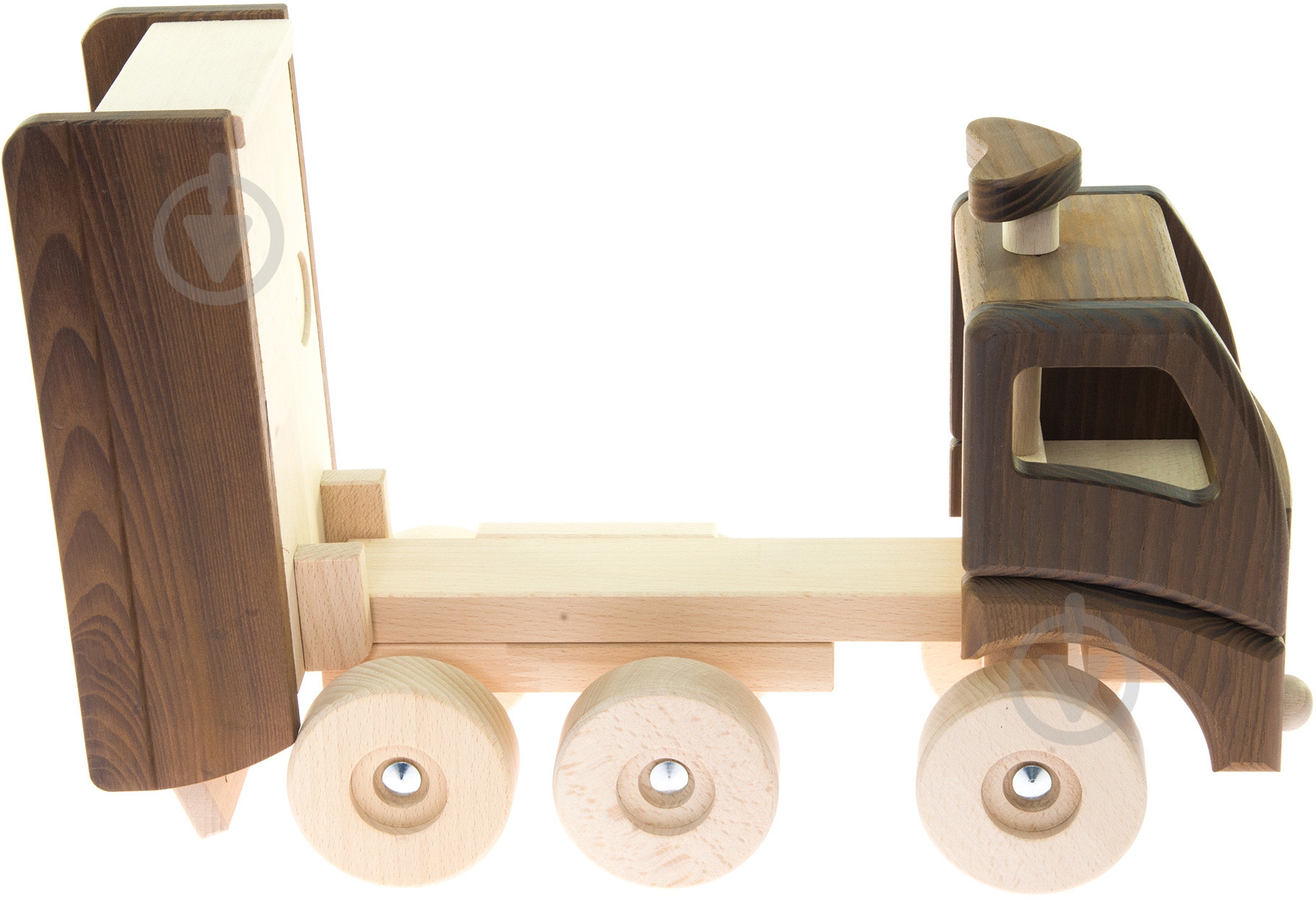 Игрушка деревянная GoKi Самосвал 55914 - фото 3