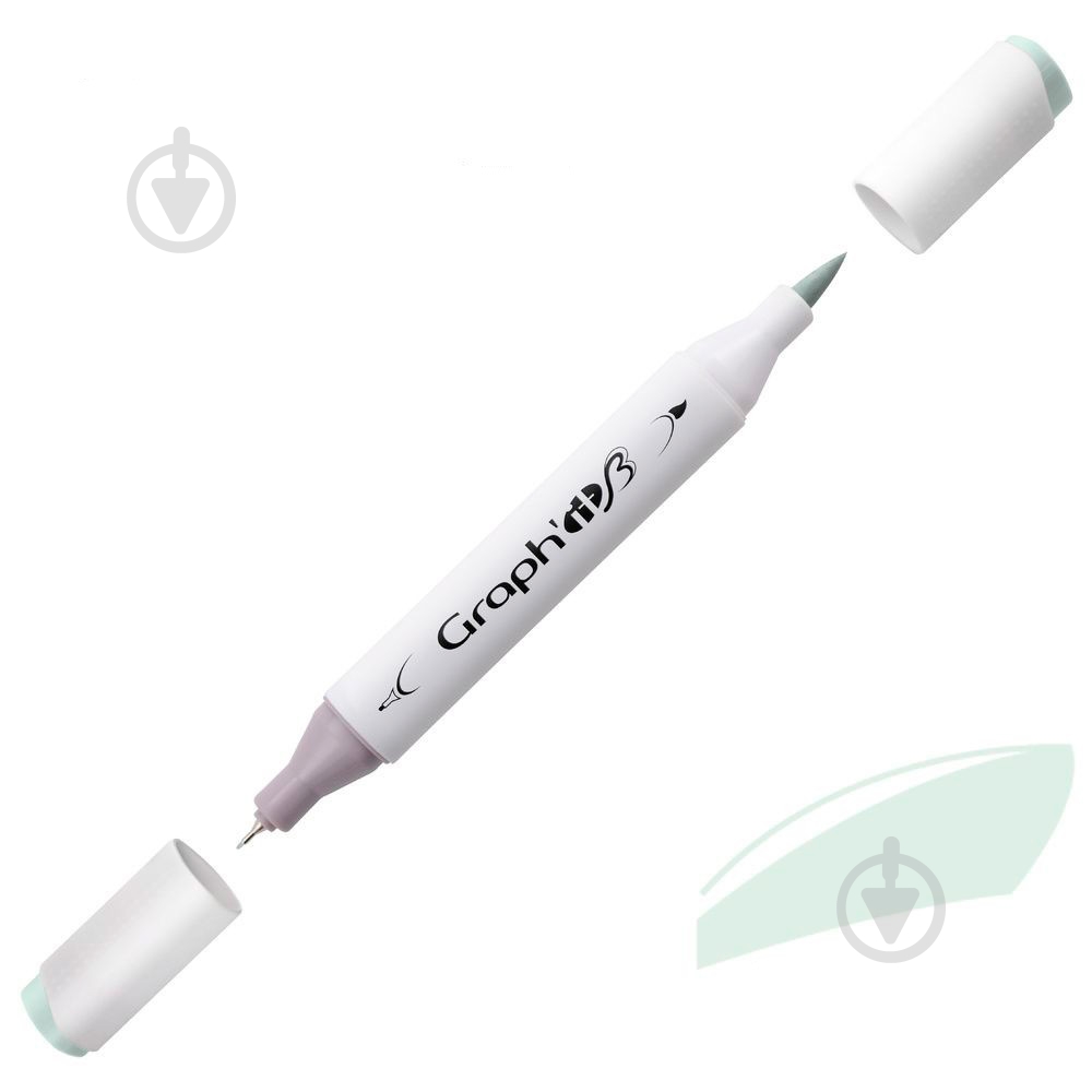 Маркер двусторонний Graph'it GI88112 зеленый шалфей - фото 1