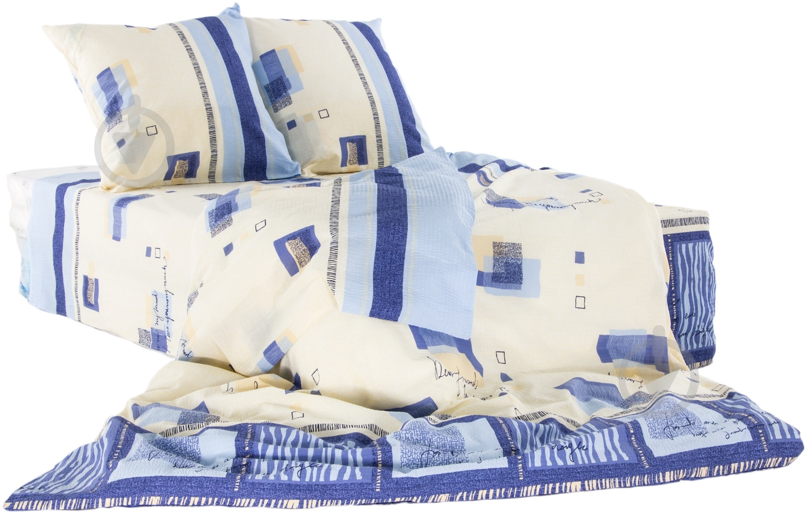 Комплект постільної білизни Кора сімейний Ярослав - фото 1