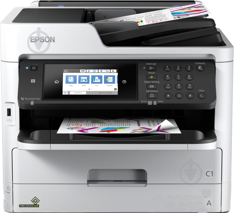 МФУ Epson WF-C5790DWF А4 (C11CG02401) WorkForce Pro с Wi-Fi - фото 1 МФУ Epson WF-C5790DWF А4 (C11CG02401) WorkForce Pro с Wi-Fi - фото 1