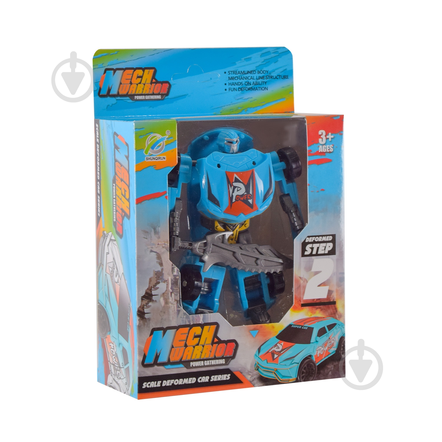 Игрушка-трансформер Shantou 4 вида 39-92 - фото 8