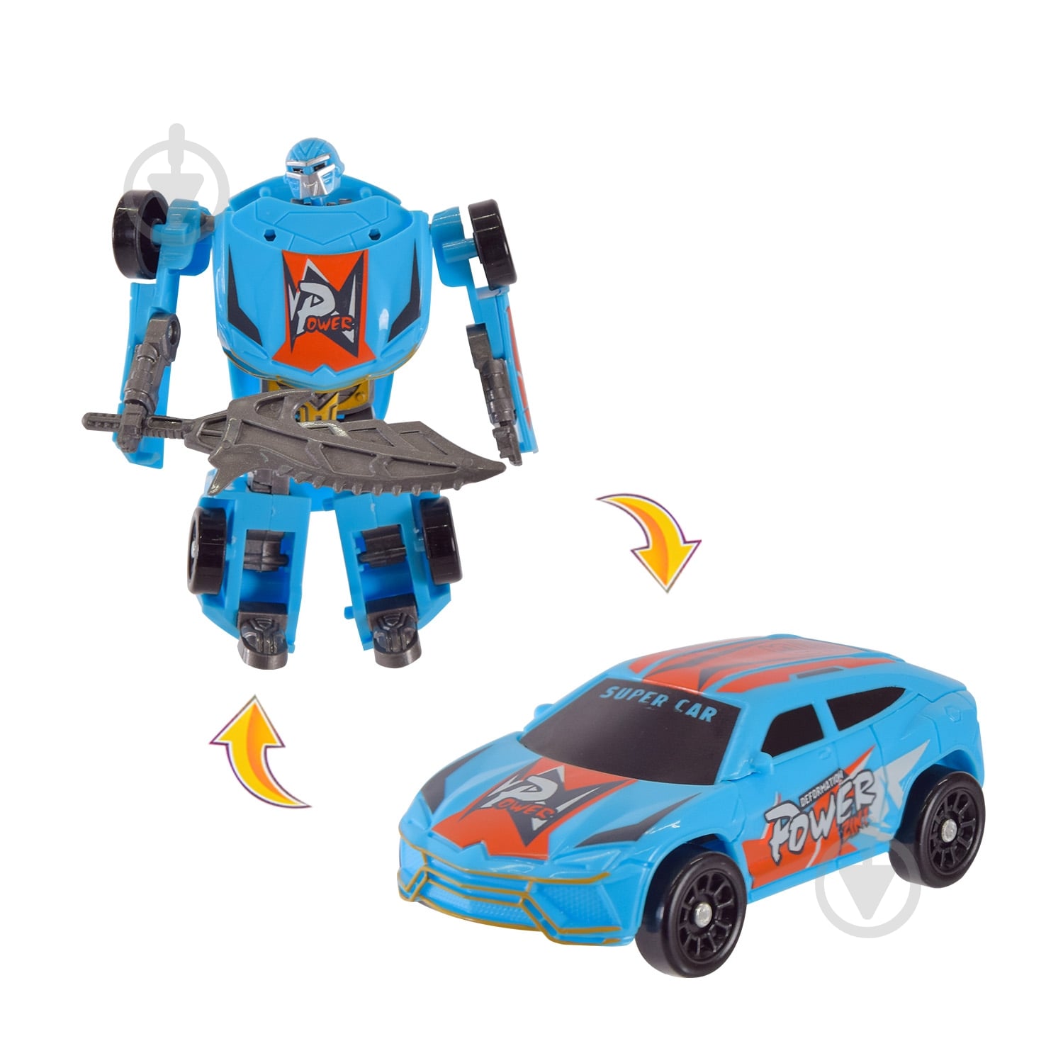 Игрушка-трансформер Shantou 4 вида 39-92 - фото 5