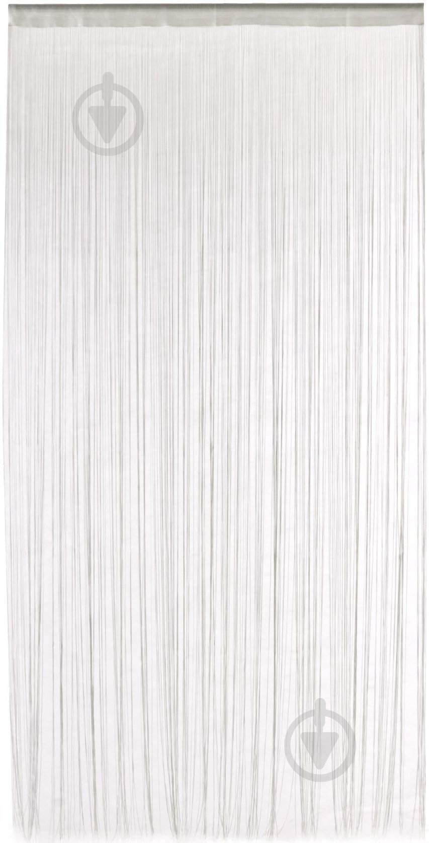 Штора  Нити белая 90x280 см UNDERPRICE - фото 1