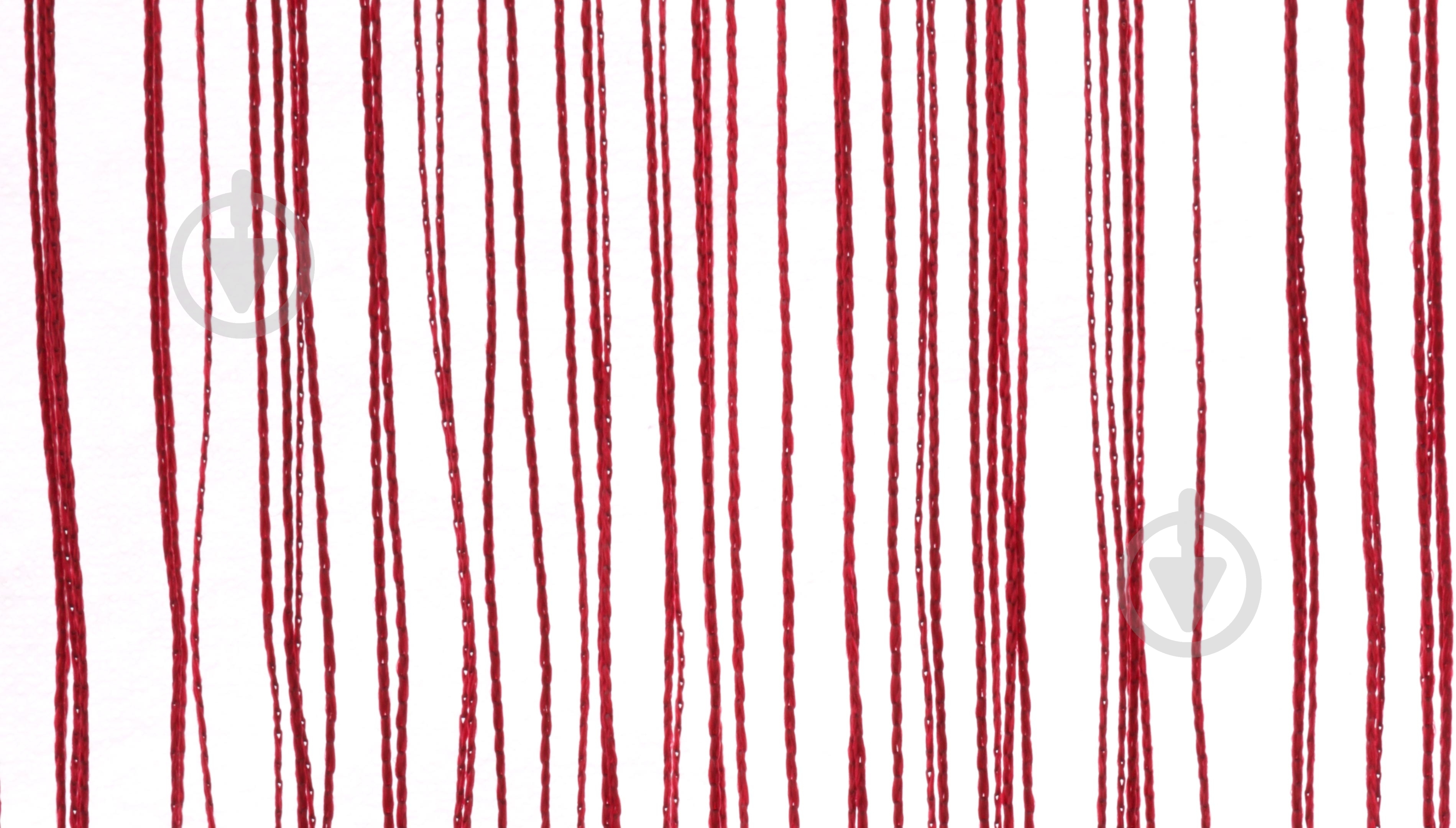 Штора  Нити бордо 90x280 см UNDERPRICE - фото 2