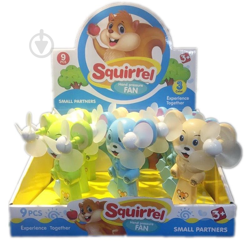 Игрушка Shantou вентилятор ручной микс 8687A - фото 1