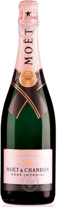 Шампанское Moёt & Chandon Moet & Chandon Rose Imperial розовое сухое в подарочной упаковке 3185370061503 750 мл - фото 2