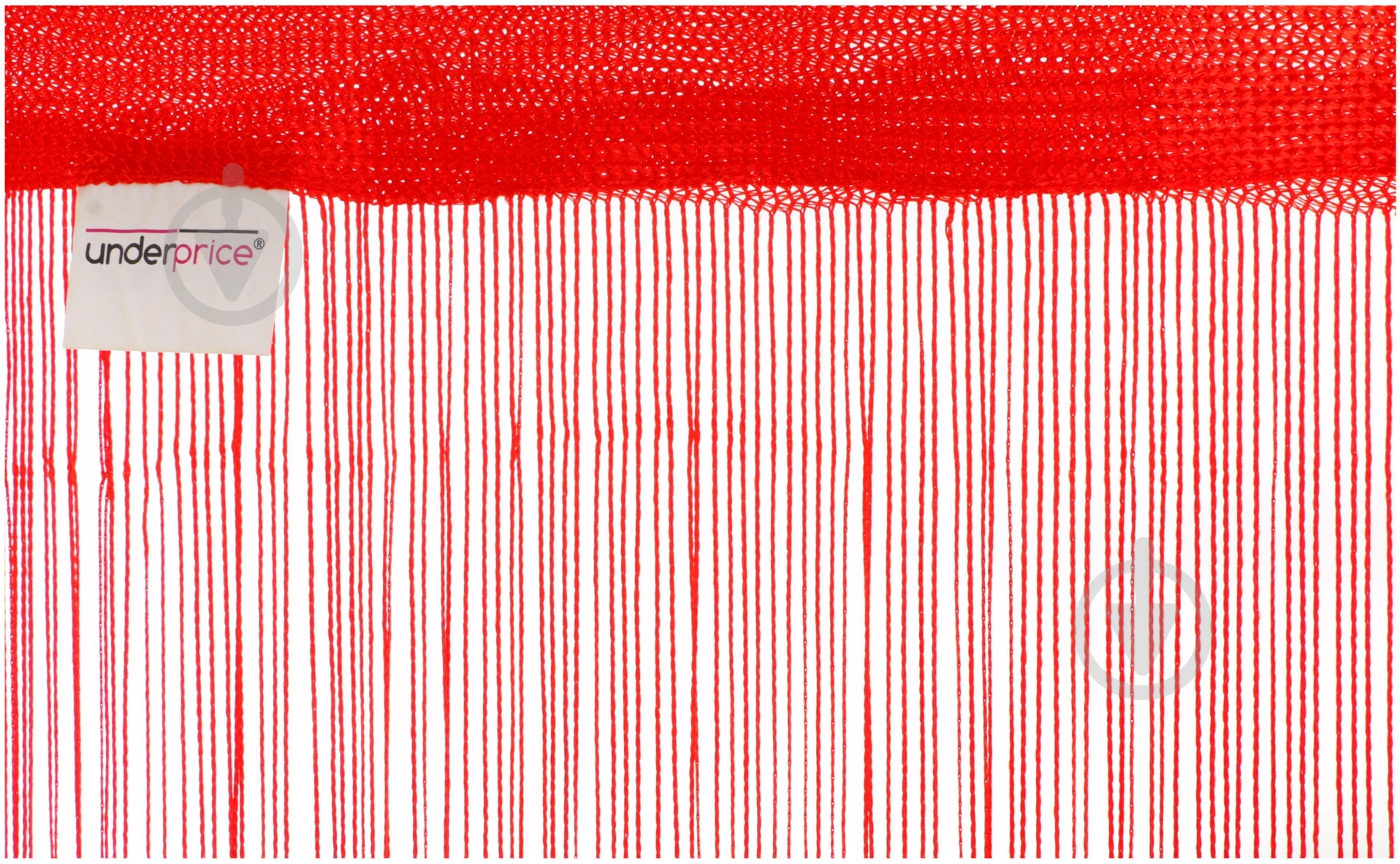 Штора Нити красная 90x280 см UNDERPRICE - фото 2 Штора Нити красная 90x280 см UNDERPRICE - фото 2