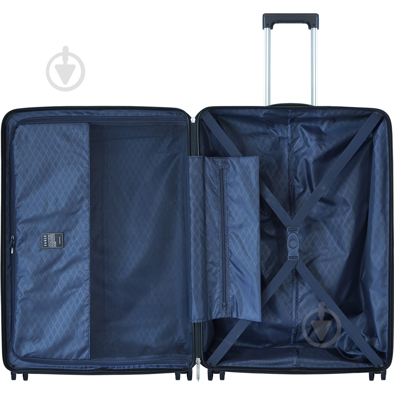 Чемодан Eagle 96 л черный L - фото 5