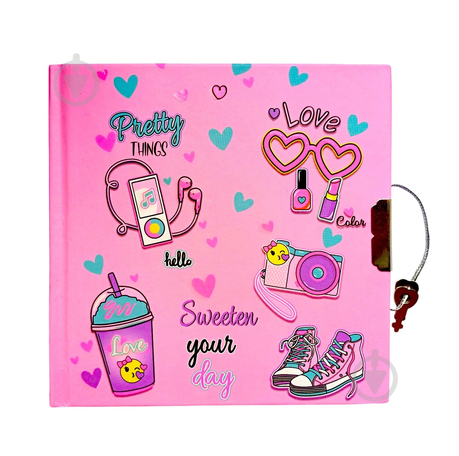 Блокнот Malevaro Дівчачі мрії 135x135 мм - фото 1