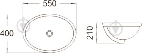 Умывальник VOLLE 13-01-02 - фото 2