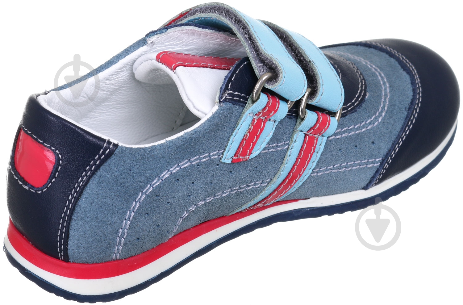 Напівчеревики для хлопчика MiracleMe 3215 р.21 сіро-синій - фото 4