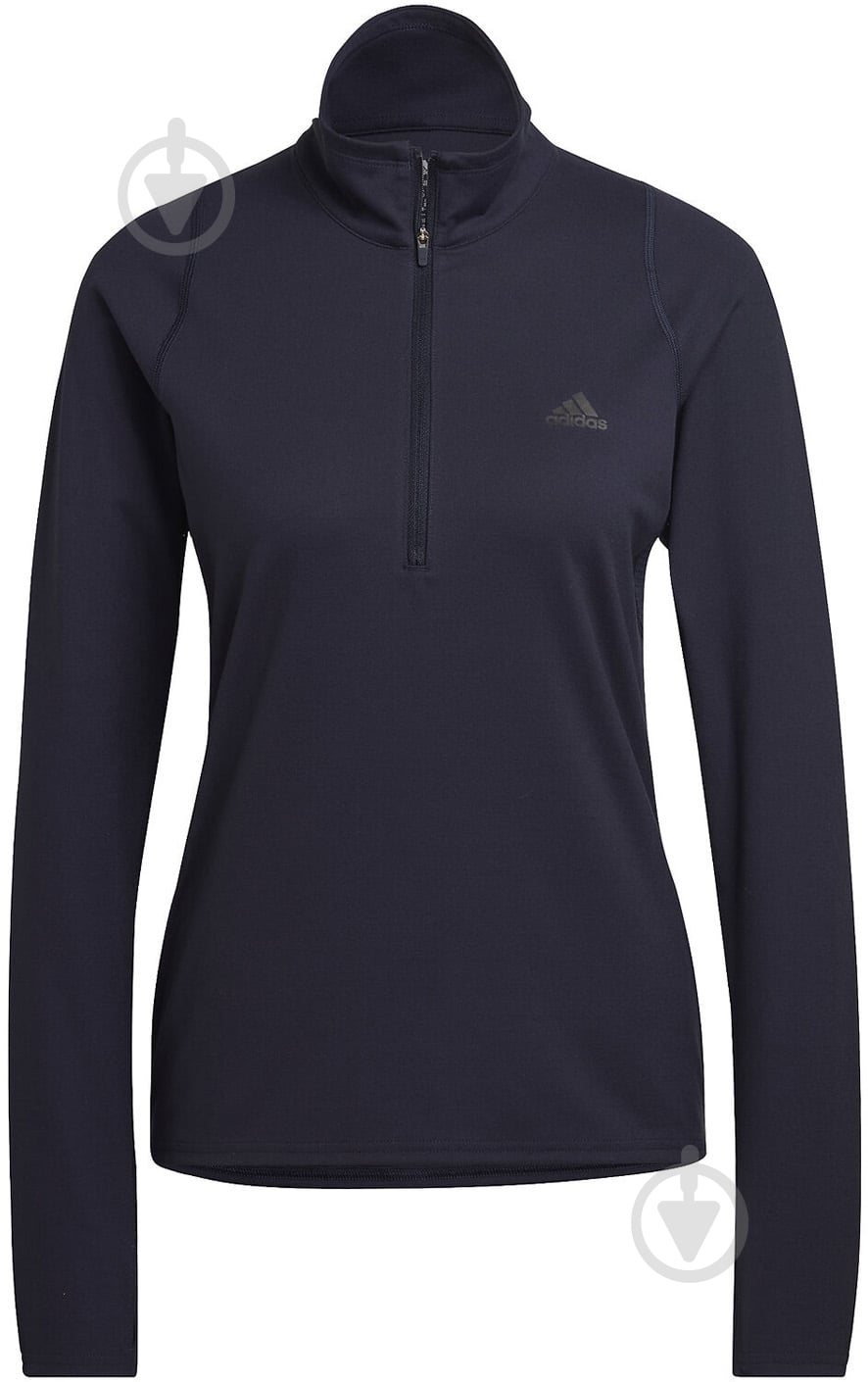 Джемпер Adidas Run Fast HK9017 р.XL темно-синий - фото 1