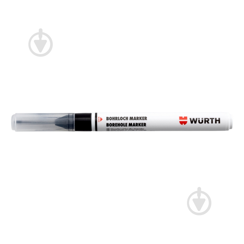 Маркер перманентный WURTH для отверстий черный (2 мм) 0967909901 - фото 1