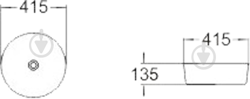 Умывальник VOLLE 13-01-040 - фото 2