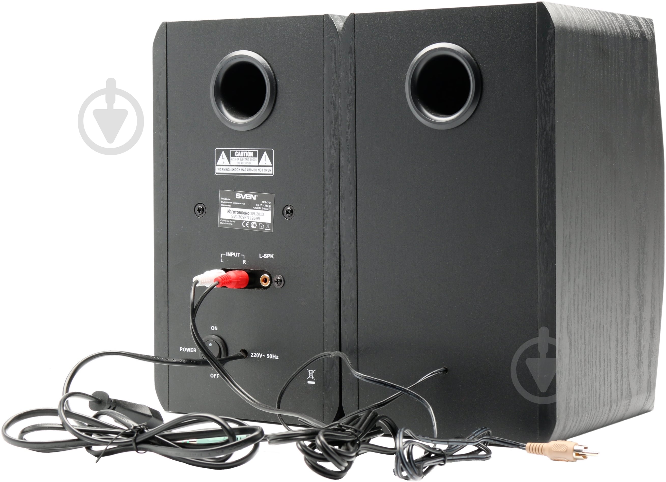 Акустична система Sven SPS-704 2.0 black - фото 3