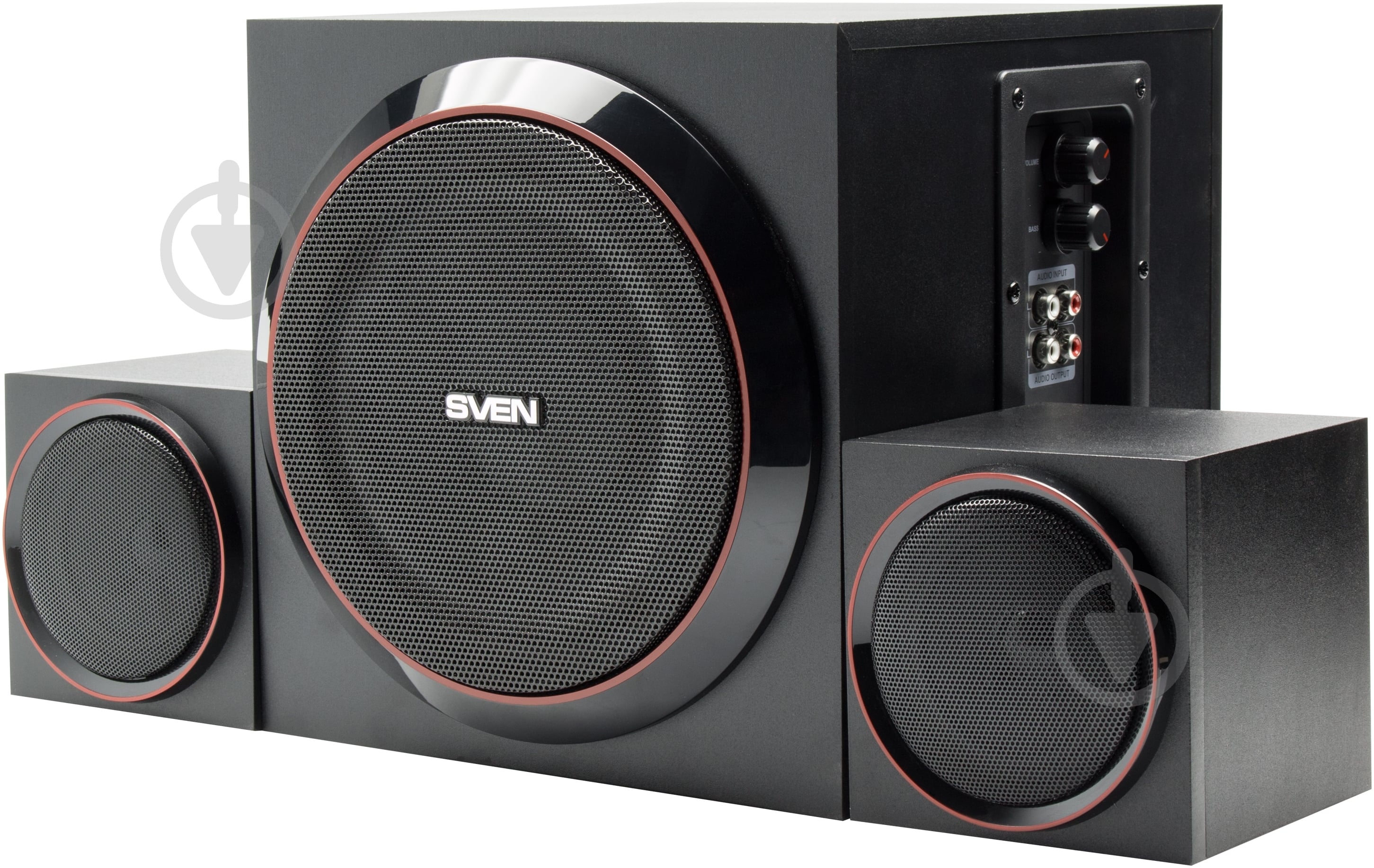 Акустическая система Sven MS-1080 2.1 black - фото 2