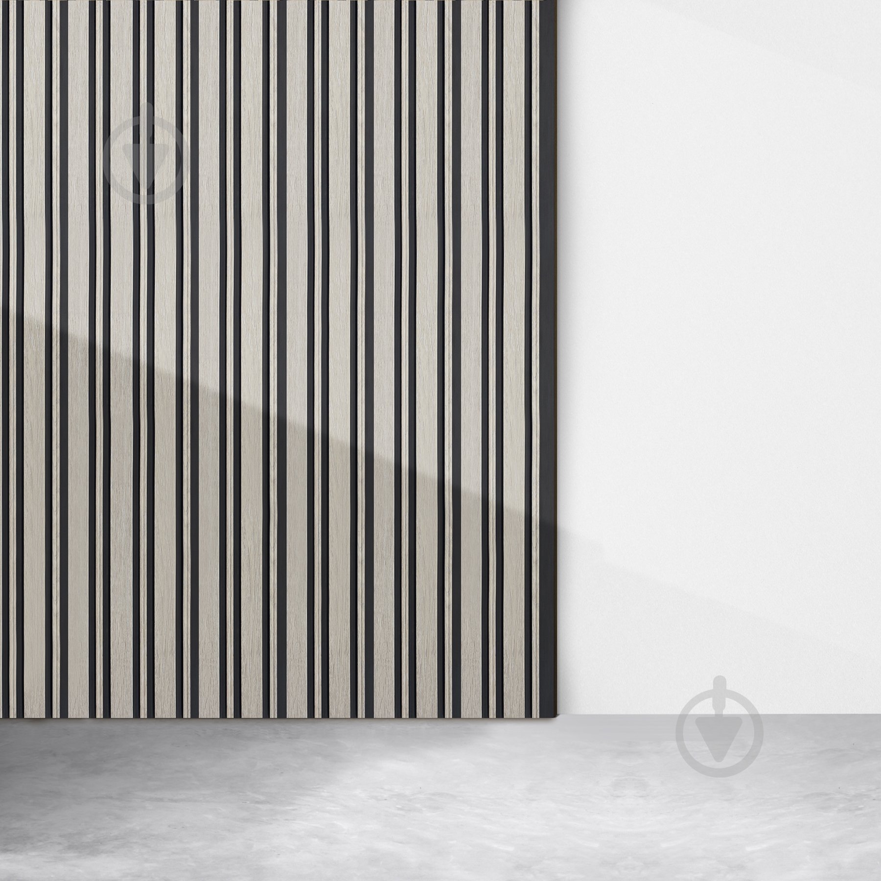 Реечная панель MARCO decor 12912-333 светлое дерево с черным 129х12х2900 мм (0,37 кв.м) - фото 3