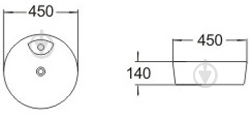 Умывальник VOLLE 13-01-036 - фото 2