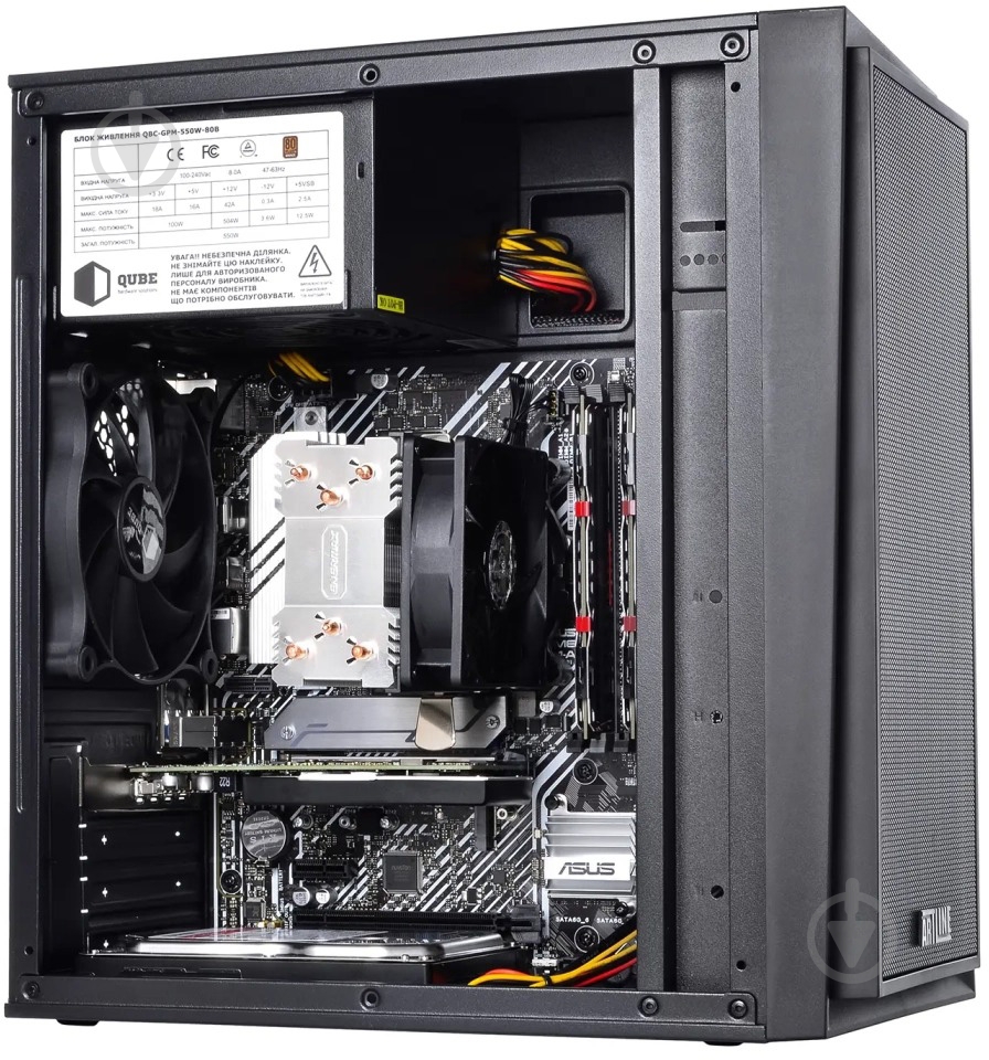 Компьютер Artline WorkStation W52 Windows 11 Pro (W52v21Win) black - фото 7