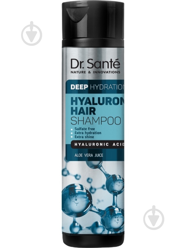 Шампунь Dr. Sante HYALURON HAIR Deep hydration 250 мл - фото 1