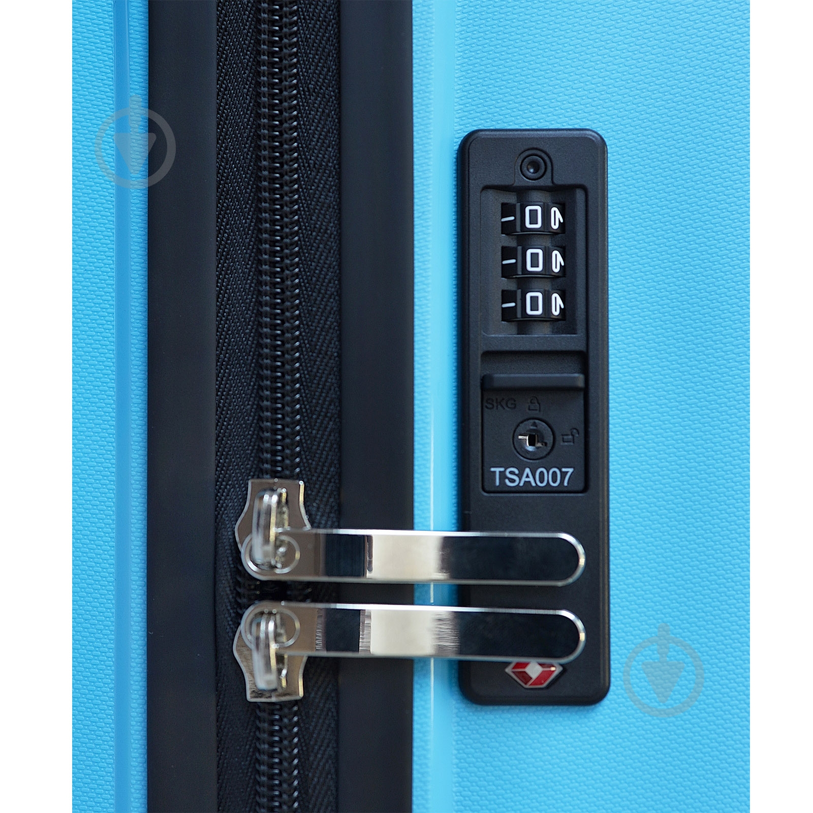 Чемодан Eagle 96 л голубой L - фото 6