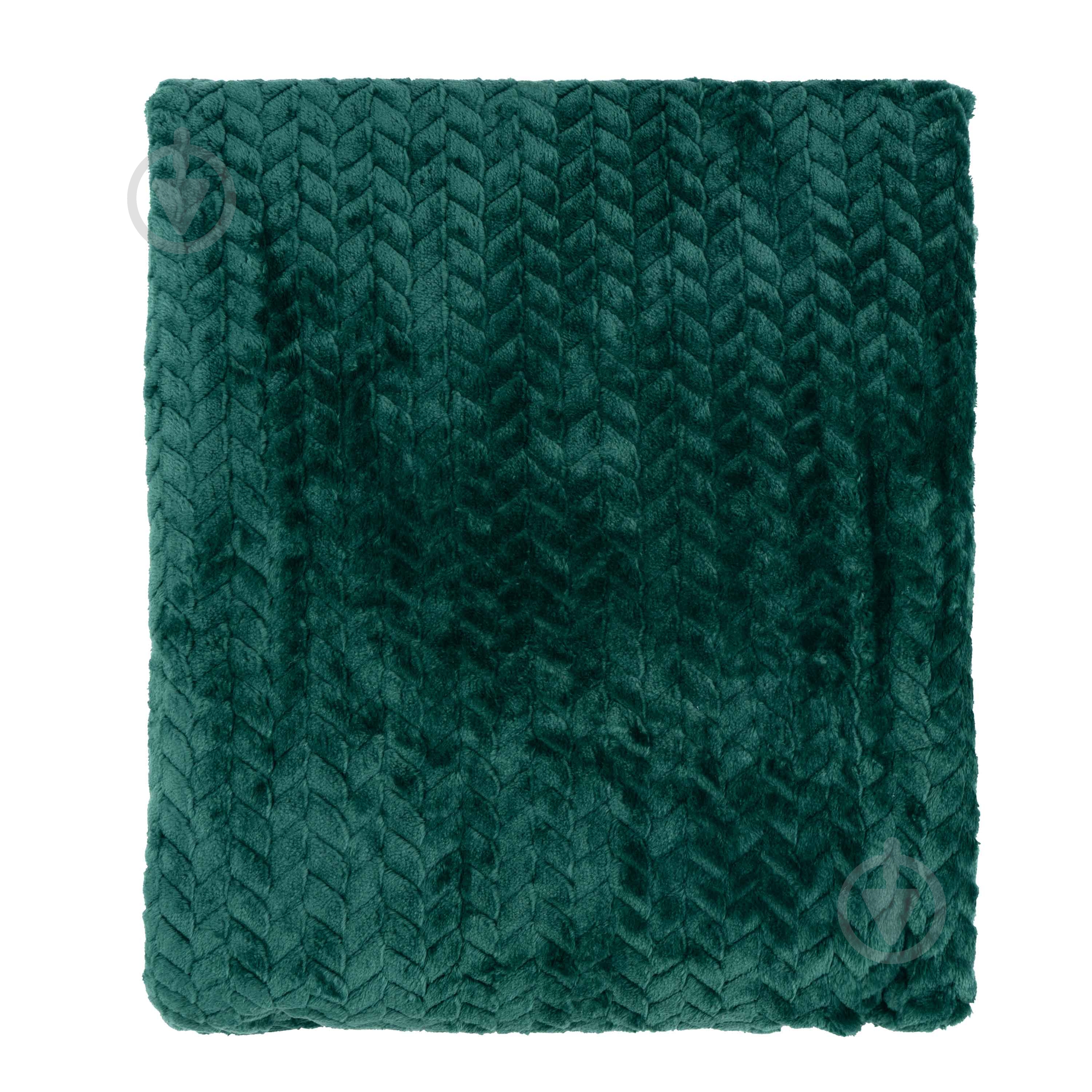 Плед Jacquard Braid 160x200 см изумрудный ARDESTO - фото 2 Плед Jacquard Braid 160x200 см изумрудный ARDESTO - фото 2