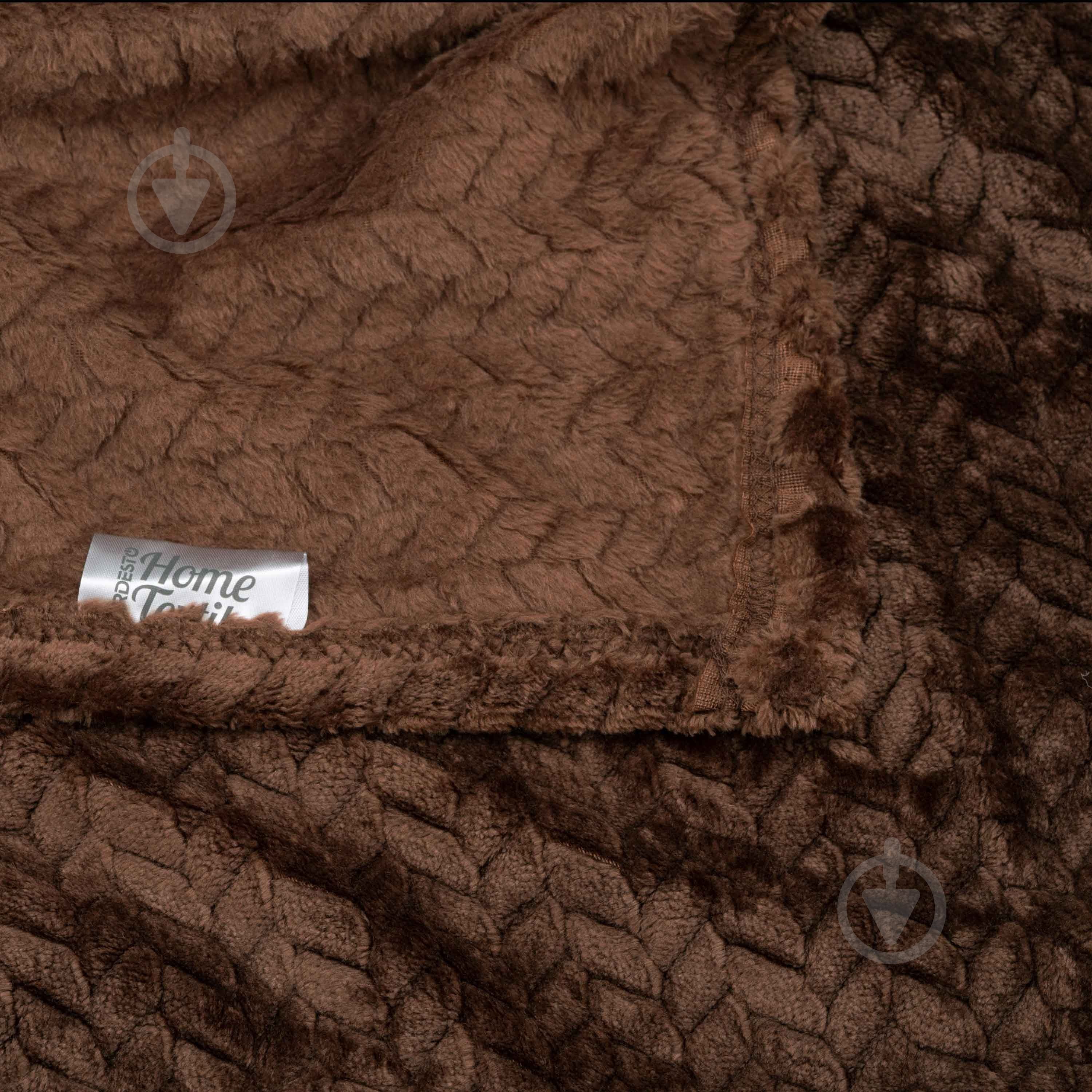 Плед Jacquard Braid 200x220 см коричневый ARDESTO - фото 4 Плед Jacquard Braid 200x220 см коричневый ARDESTO - фото 4