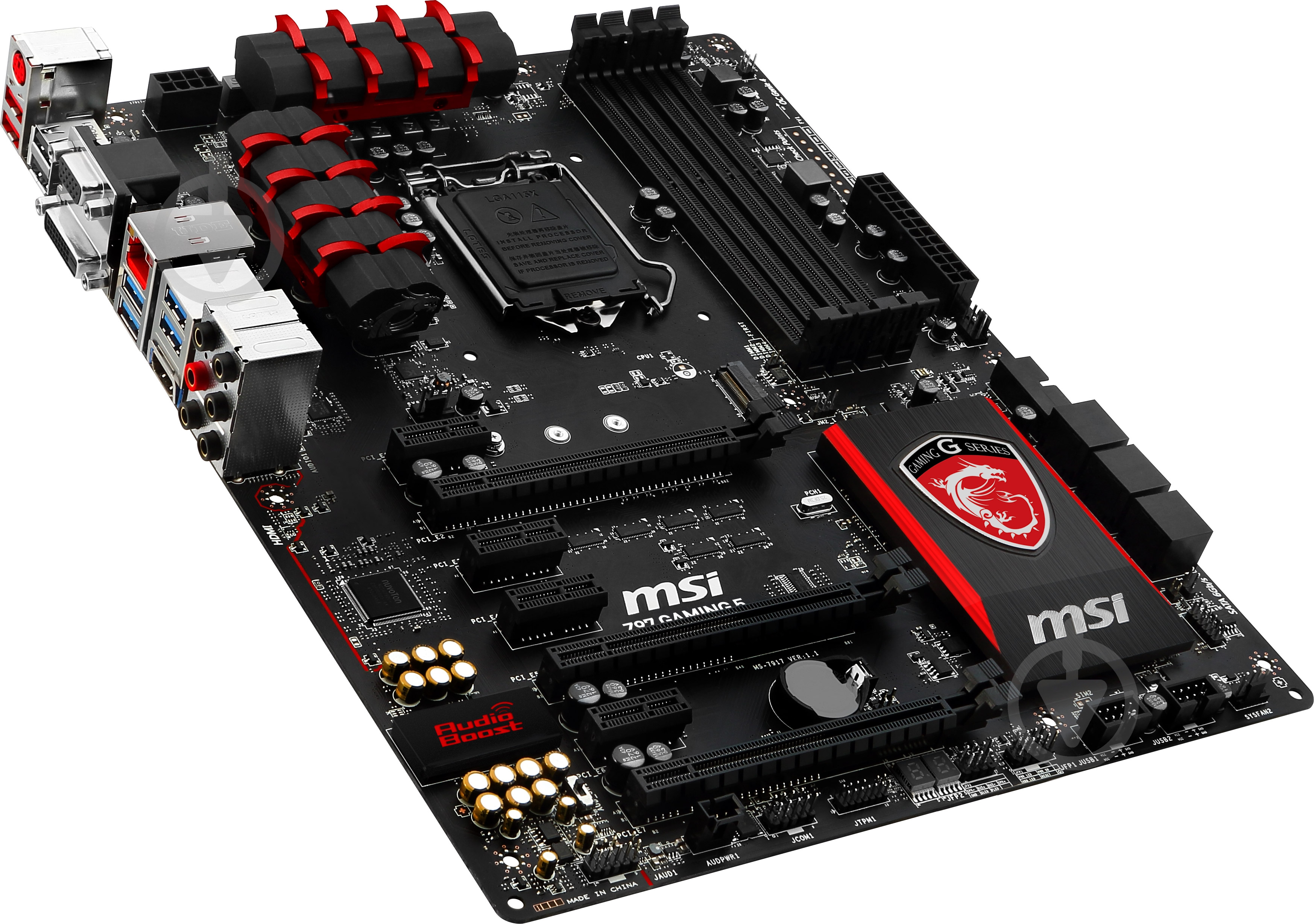 Материнська плата MSI Z97 GAMING 5 (Socket 1150, Intel Z97, ATX) - фото 2 Материнська плата MSI Z97 GAMING 5 (Socket 1150, Intel Z97, ATX) - фото 2