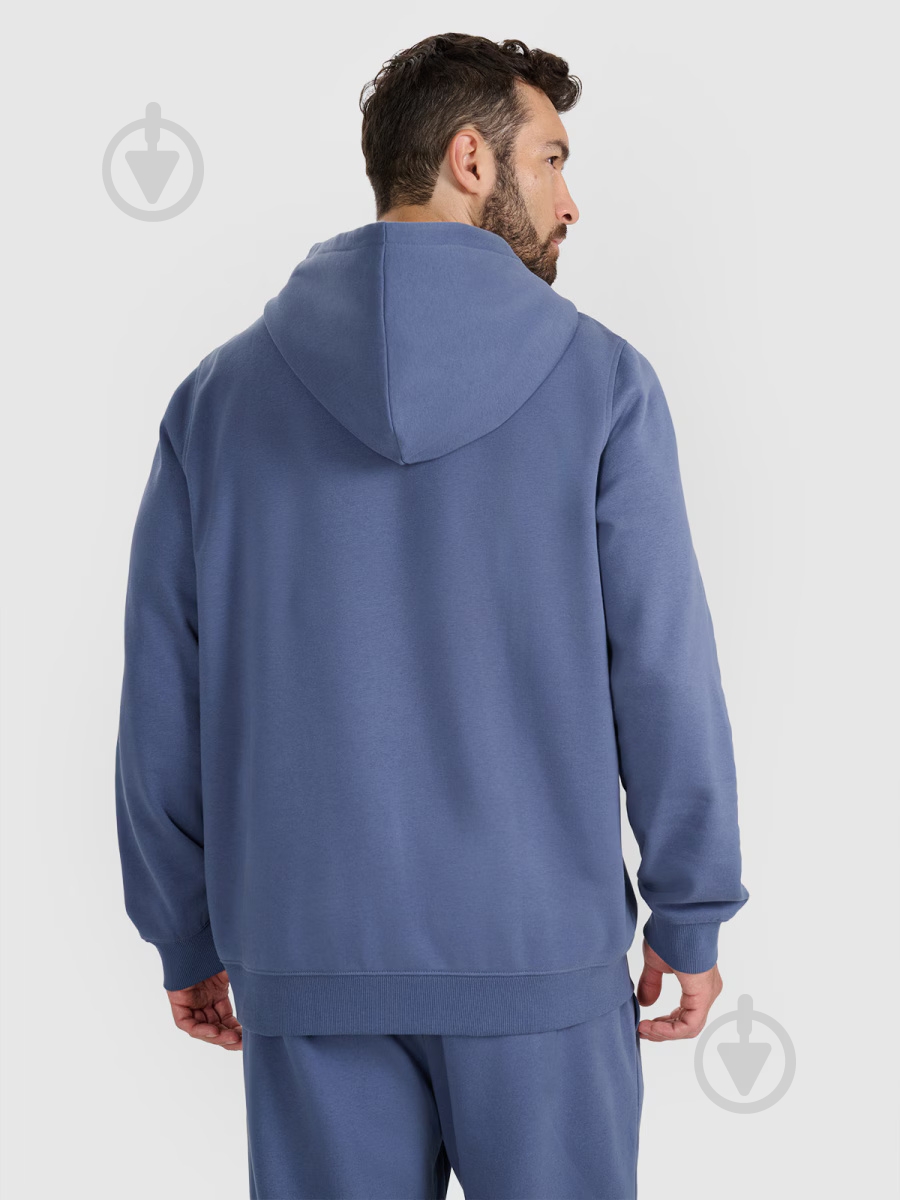 Джемпер 4F SWEATSHIRT M1766 4FWMM00TSWSM1766-32S р.2XL синій - фото 2 Джемпер 4F SWEATSHIRT M1766 4FWMM00TSWSM1766-32S р.2XL синій - фото 2