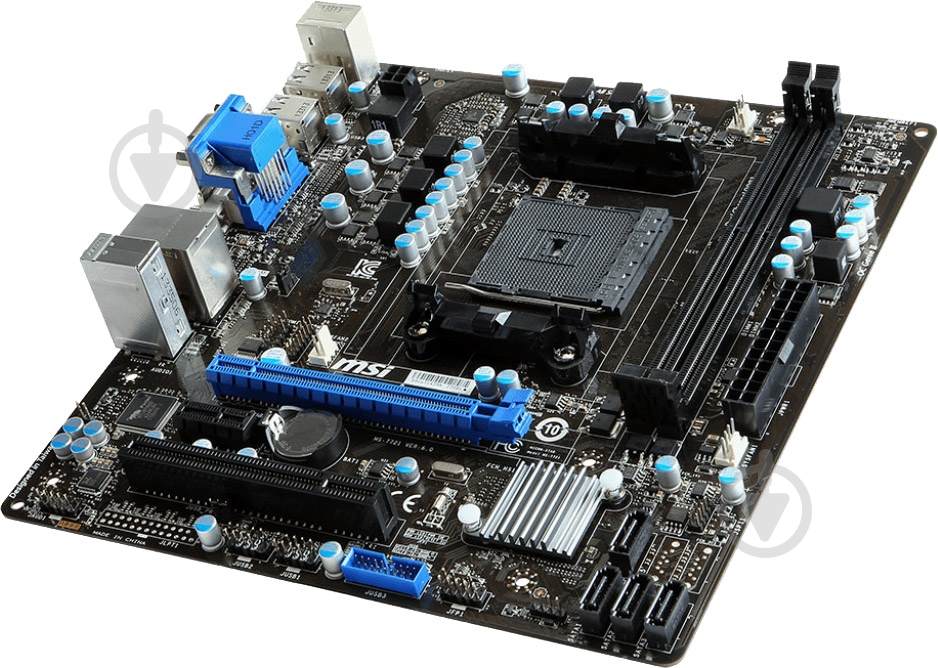 Материнская плата MSI A88XM-P33 (Socket FM2+, AMD A88X, mirco ATX) - фото 3