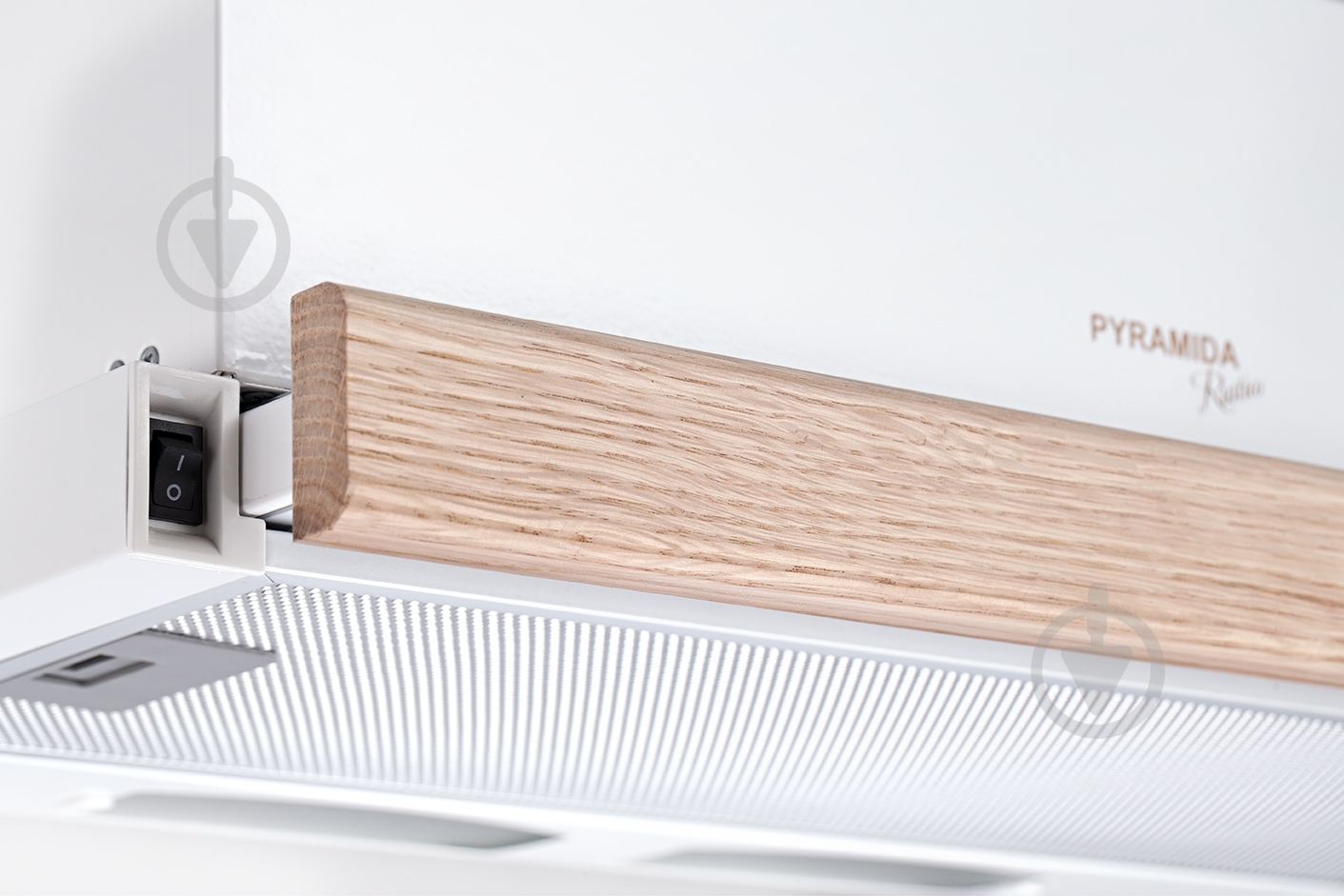 Вытяжка Pyramida TL 60 WOOD WHITE - фото 6 Вытяжка Pyramida TL 60 WOOD WHITE - фото 6