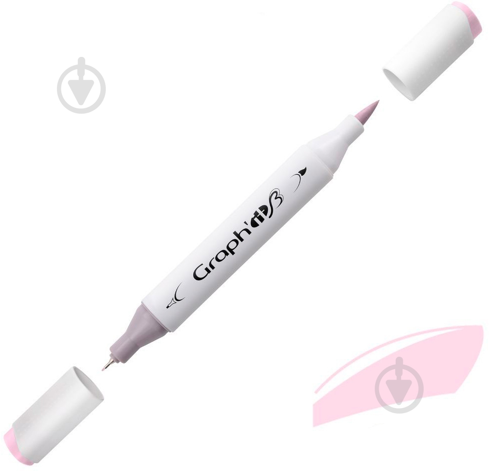 Маркер двусторонний Graph'it GI85115 сатин - фото 1