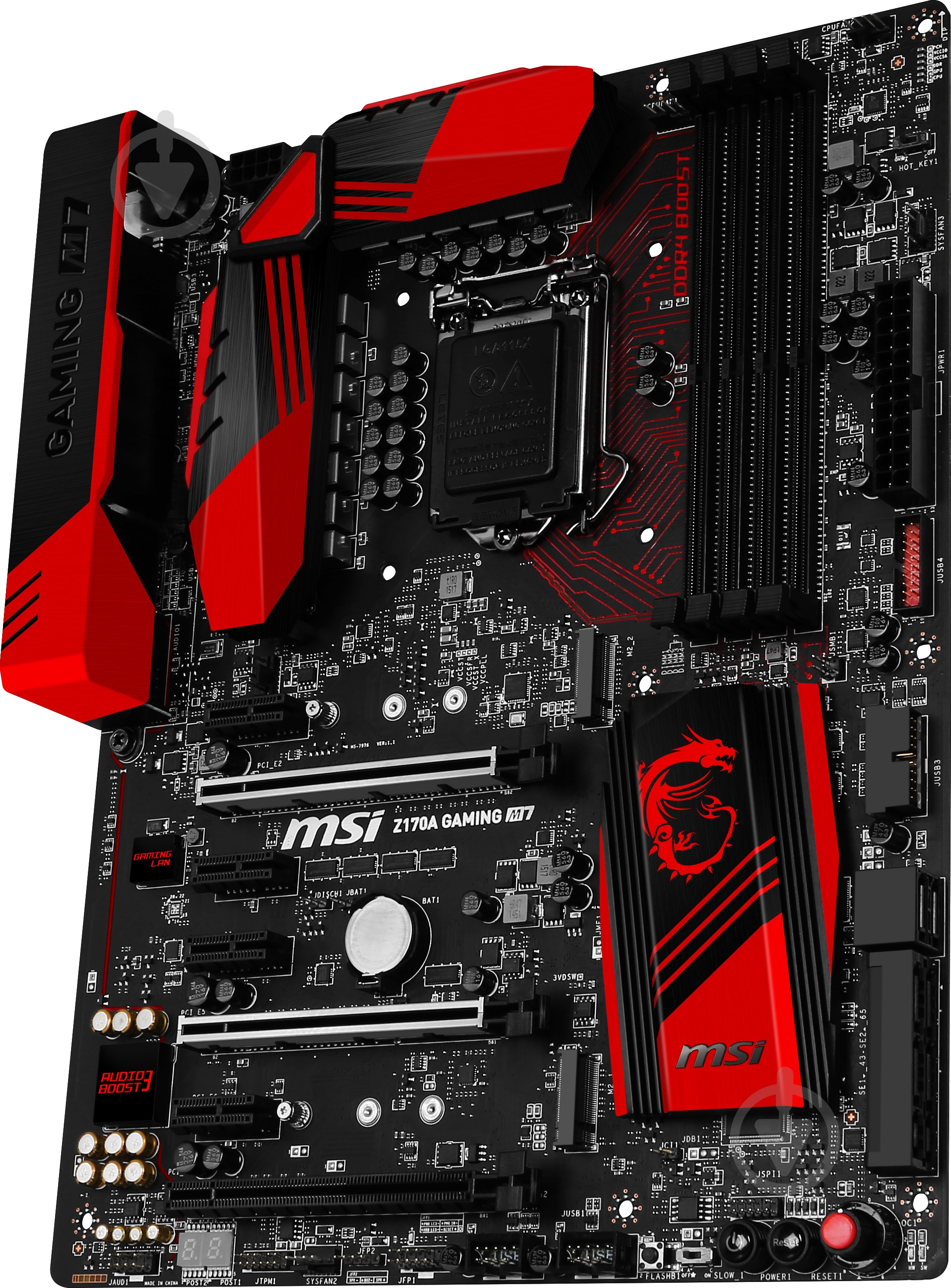 Материнская плата MSI Z170A GAMING M7 (Socket 1151, Intel Z170, ATX) - фото 3 Материнская плата MSI Z170A GAMING M7 (Socket 1151, Intel Z170, ATX) - фото 3